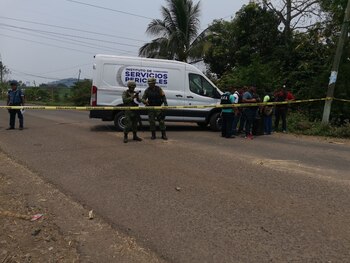 El lugar fue acordonado por