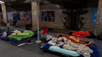 Zelensky denunció nuevos bombardeos masivos