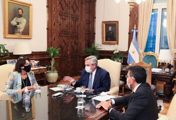 La reunión de Alberto Fernández