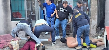 A prisão dos suspeitos do sequestro em Lomas del Mirador