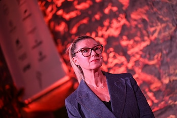 Anne Igartiburu en la antesala de la Gala Guía Michelin 2027 (Cedida)