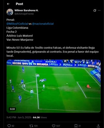 - crédito @ArbitrajeFrente / X