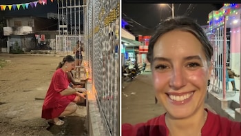 “Quiero vivir aquí”: la mujer