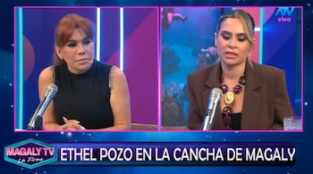 Ethel Pozo habla del regreso de Christian Domínguez y responde por qué fue retirado de ‘América Hoy’. Captura: Magaly TV La Firme.