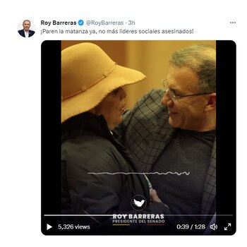 Barreras aseguró que el cese