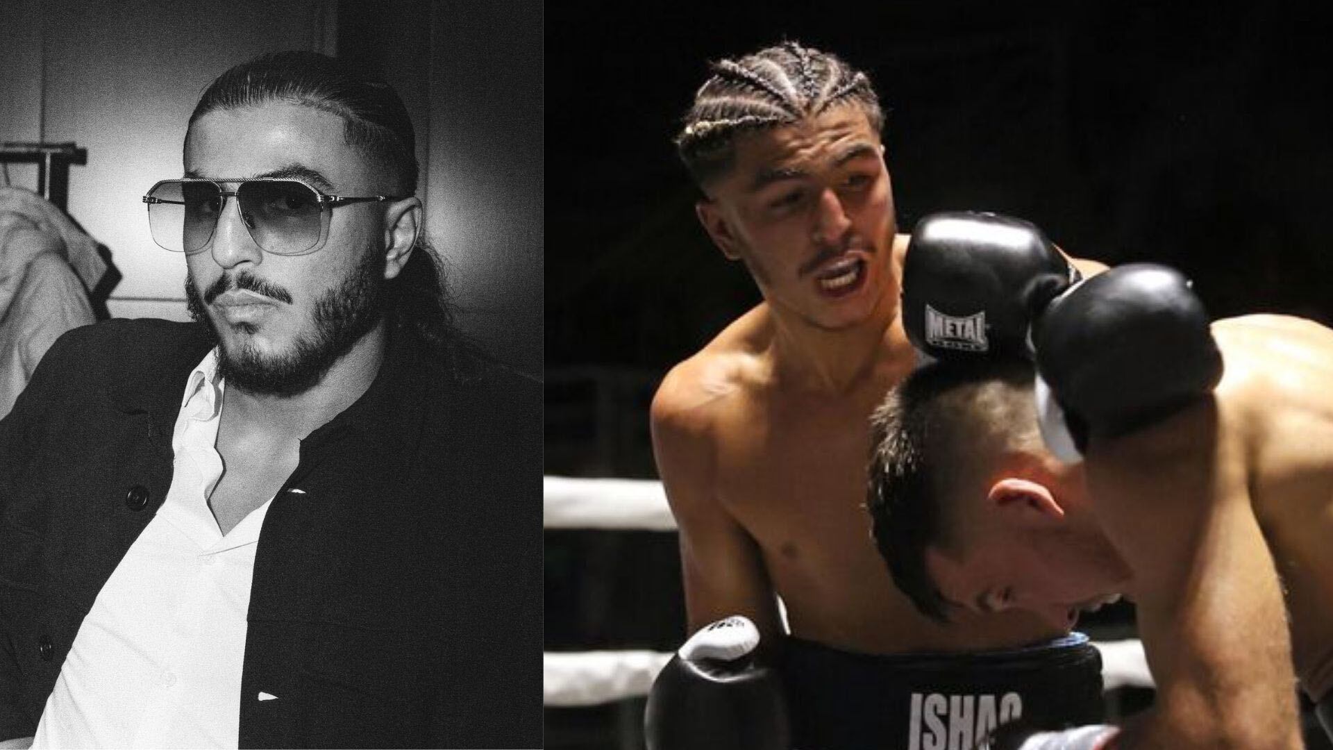 Ishaq Bentchakal, en acción