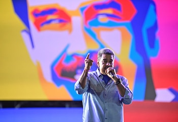 Nicolás Maduro cerró su campaña para las elecciones del domingo. REUTERS/Maxwell Briceno
