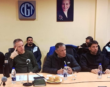 Reunión de la CGT y las CTA