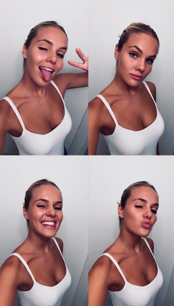 La rusa se mostró molesta