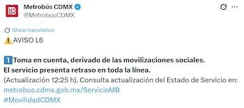 Avance en tiempo real de