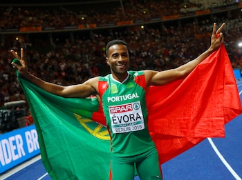 El atleta Nelson Évora (REUTERS/Kai