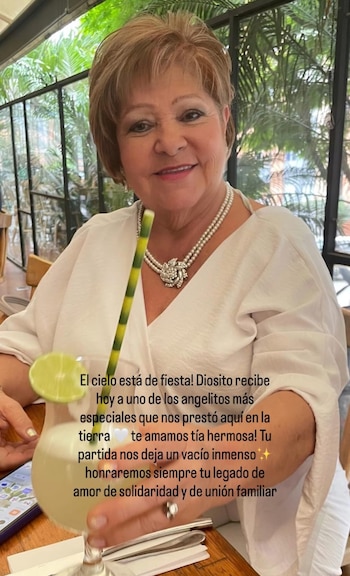 La tía de Karol G falleció, lo que desató comentarios de respaldo - crédito Jessica Giraldo Navarro / Instagram