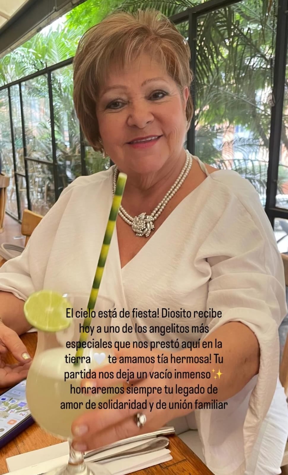 La tía de Karol G falleció, lo que desató comentarios de respaldo - crédito Jessica Giraldo Navarro / Instagram