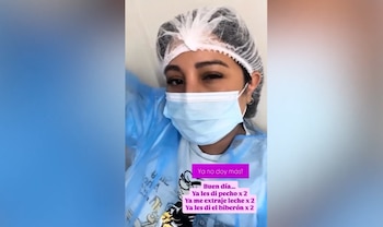 Kathy Sheen rompe en llanto