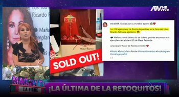 Magaly se burla de libro