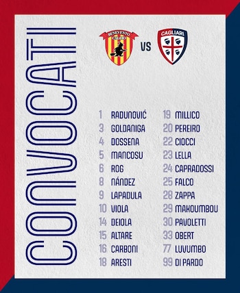 Convocatoria de Benevento.