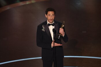 Adrien Brody ganó el Premio