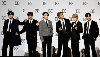 FILE PHOTO: Members of K-pop