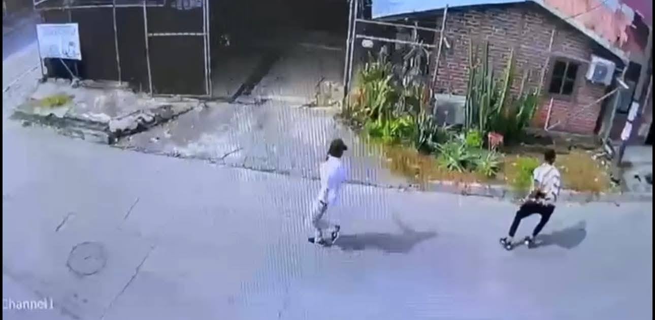 Los atacantes habrían quedado captados en cámaras de seguridad de la zona donde asesinaron la docente - crédito UniorienteNoticias/Facebook