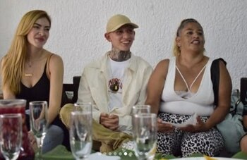 Dani Duke acompañó a La