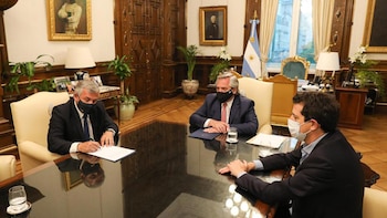 Alberto Fernández, Gerardo Morales y