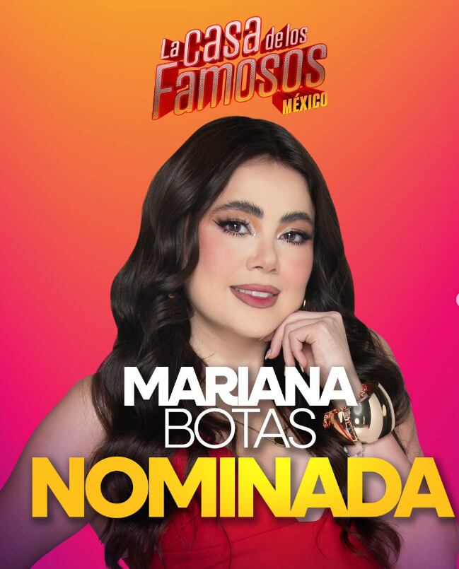 Para Mariana Botas su segunda nominación ha marcado un proceso difícil dentro de la casa. (IG: @lacasadelosfamososmx)