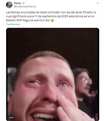 (Captura de pantalla X)