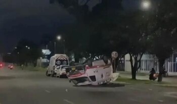 El siniestro ocurrió en la