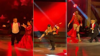 El bailarín estuvo a punto