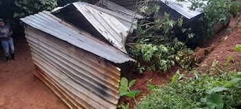 En Alta Verapaz se han registrado diferentes emergencias debido a la depresión tropical Cristina.