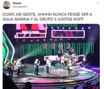 Grupo 5 y Agua Marina