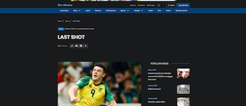 Uno de los principales diarios de la isla caribeña destacó la importancia del partido ante los congoleños-crédito Jamaica Gleaner