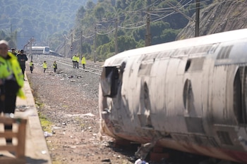 Imagen de archivo del accidente ferroviario de Adamuz. (Europa Press)