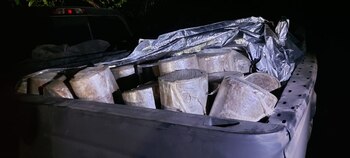 Parte de lo hallado por