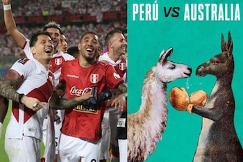 Memes del partido Perú vs