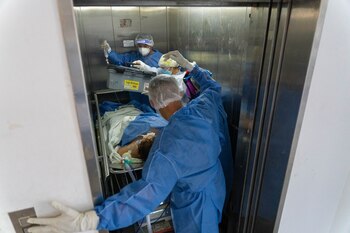 La ocupación en las camas