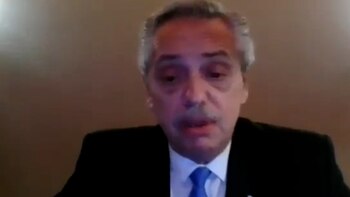 Alberto Fernández dialogó con familiares