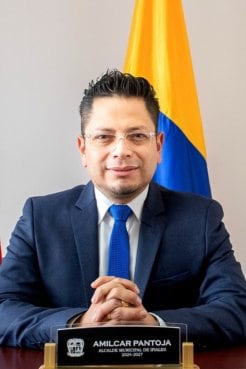 Amílcar Pantoja, alcalde del municipio de Ipiales en Nariño - crédito @ColombiaOscura/X