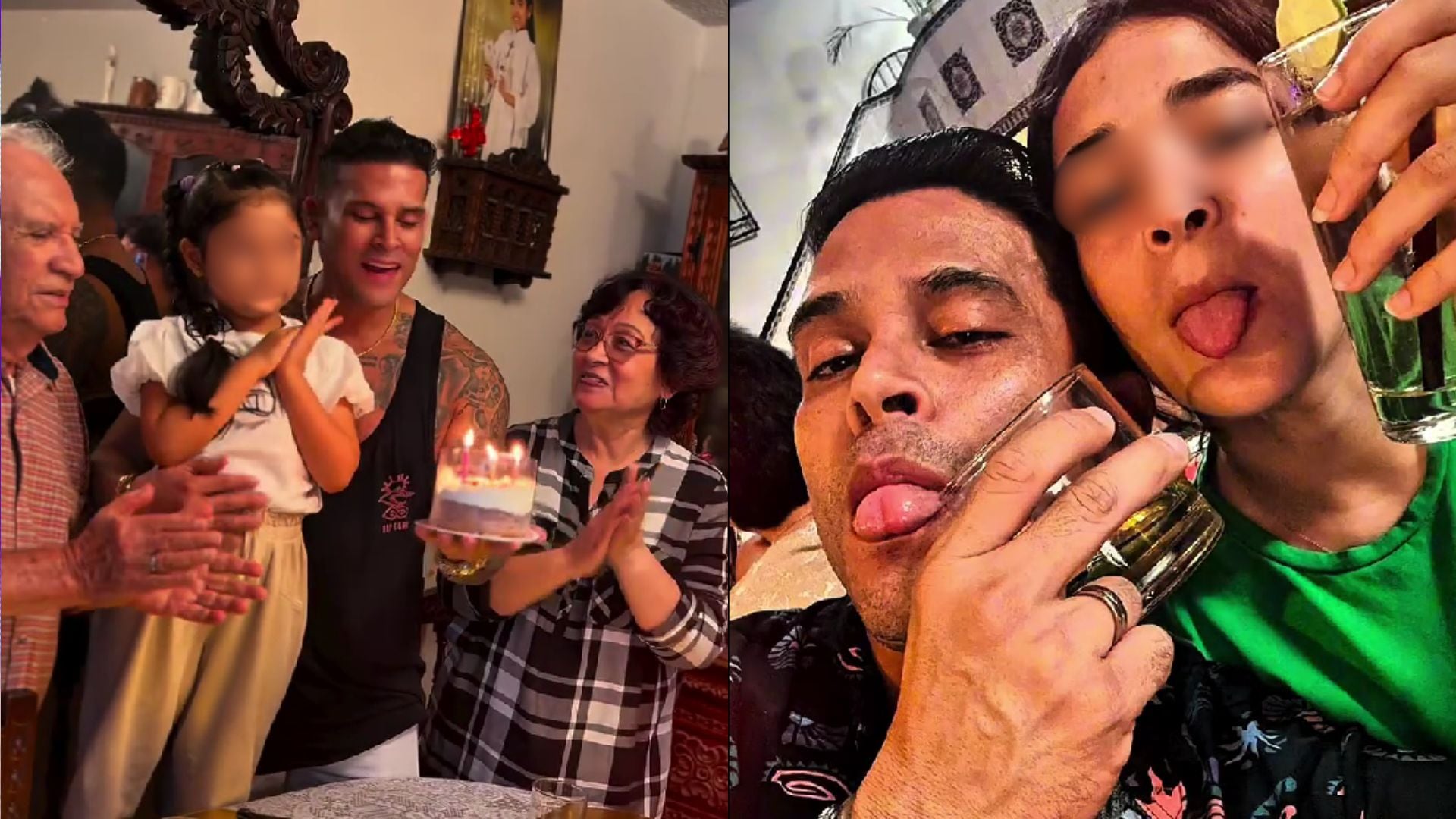 Christian Domínguez celebró su cumpleaños con sus hijas en medio de polémicas con Pamela Franco y Melanie Martínez