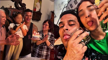 Christian Domínguez celebró su cumpleaños con sus hijas en medio de polémicas con Pamela Franco y Melanie Martínez