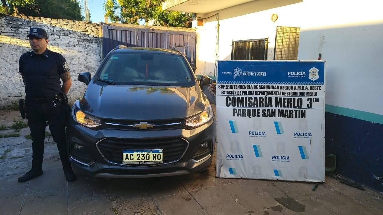 El vehículo involucrado en el hecho