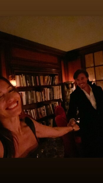 Pampita y García Moritán de