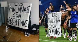 El testimonio del autor de la bandera de Malvinas y la historia de cómo la ingresó a la cancha