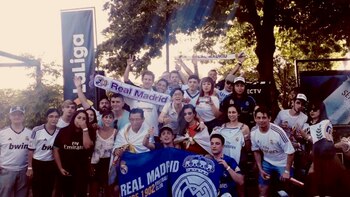 La peña del Real Madrid