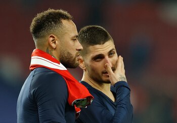 Neymar y Verratti podrían salir