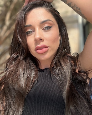 La modelo brasileña Luiza Marcato