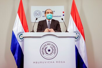 El canciller de Paraguay, Antonio