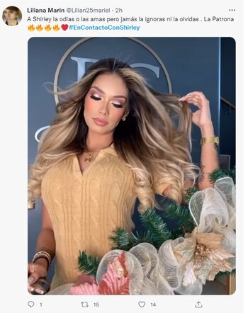 Shirley Arica es tendencia tras