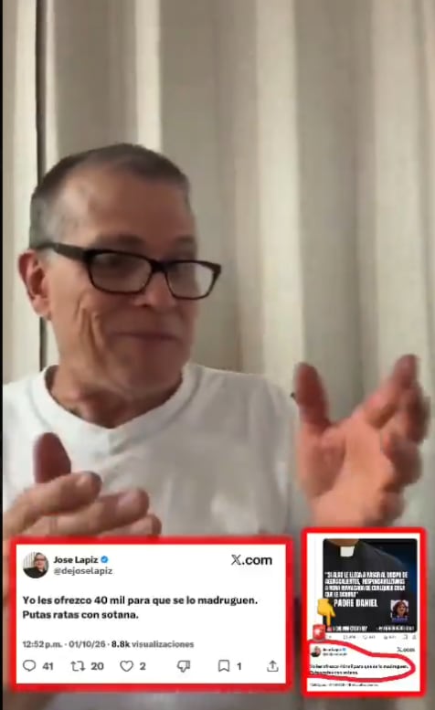 Foto: Captura de pantalla / Redes sociales