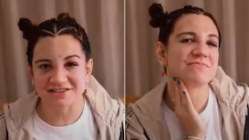 El provocador video de la argentina Ailín Pérez tras su victoria en la UFC: “Mi cara está hermosa, limpia, perfecta para pelear”